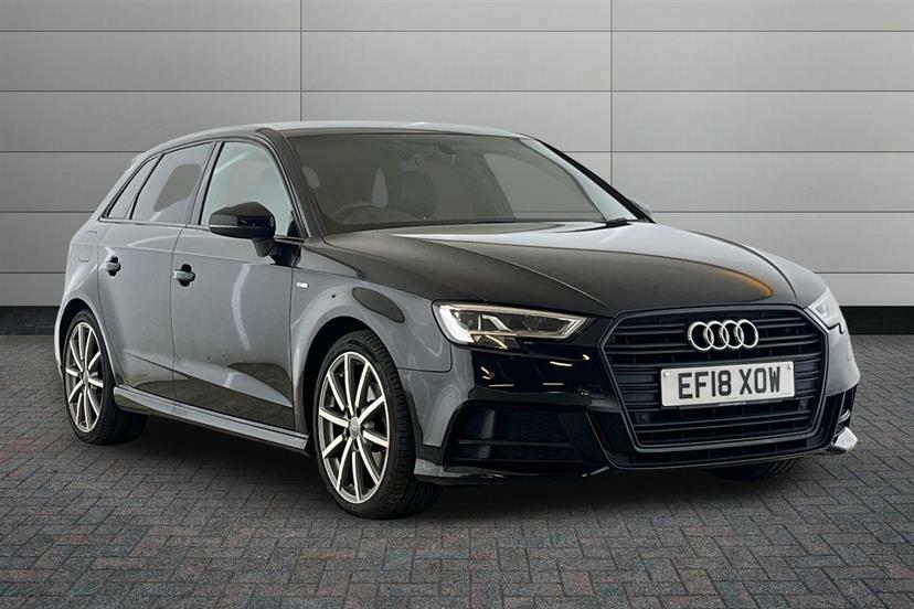 Audi A3 1.6 Tdi Se Technik Sportback S Tronic Euro 6 Ss Black #1