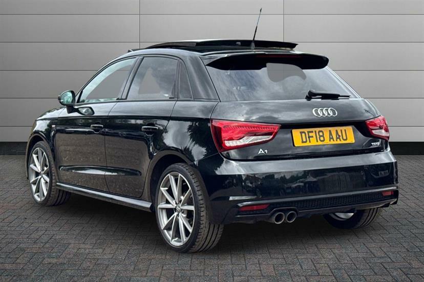 Audi A1 1.4 Tfsi 125 Black Edition Nav S Tronic Black #3