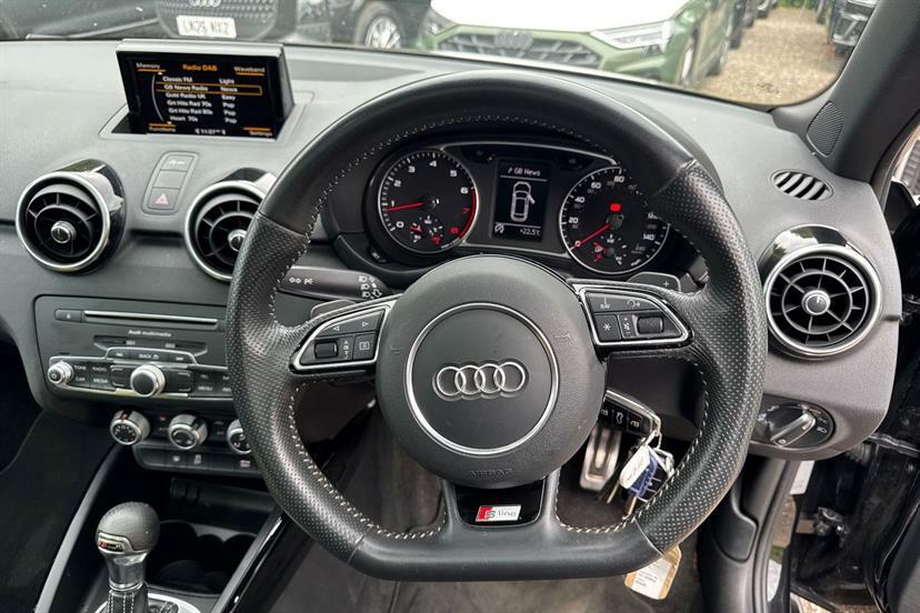 Audi A1 1.4 Tfsi 125 Black Edition Nav S Tronic Black #18