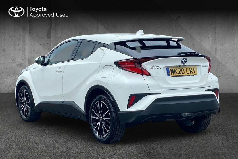 Toyota C-Hr 1.8 Vvt-h Excel Suv Hybrid Cvt 122 Ps MK20LKV White #4