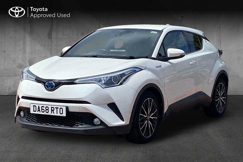 Toyota C-Hr 1.8 Hybrid Excel Cvt White #3