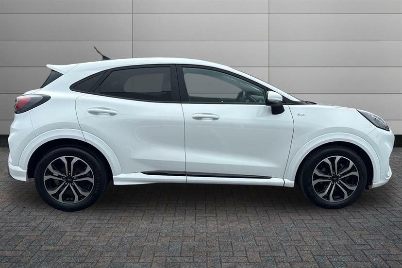 Ford Puma 1.0 Ecoboost Hybrid Mhev St-line White #4