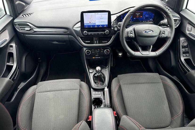 Ford Puma 1.0 Ecoboost Hybrid Mhev St-line White #6
