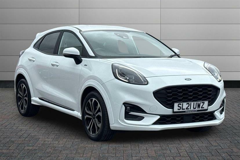 Ford Puma 1.0 Ecoboost Hybrid Mhev St-line White
