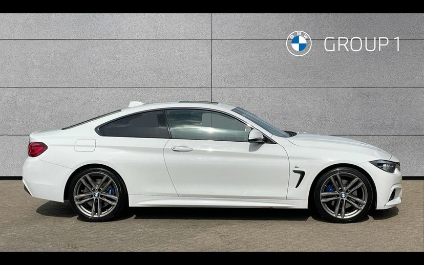 BMW 4 Series Gran Coupe 420I M Sport Coupe White #3