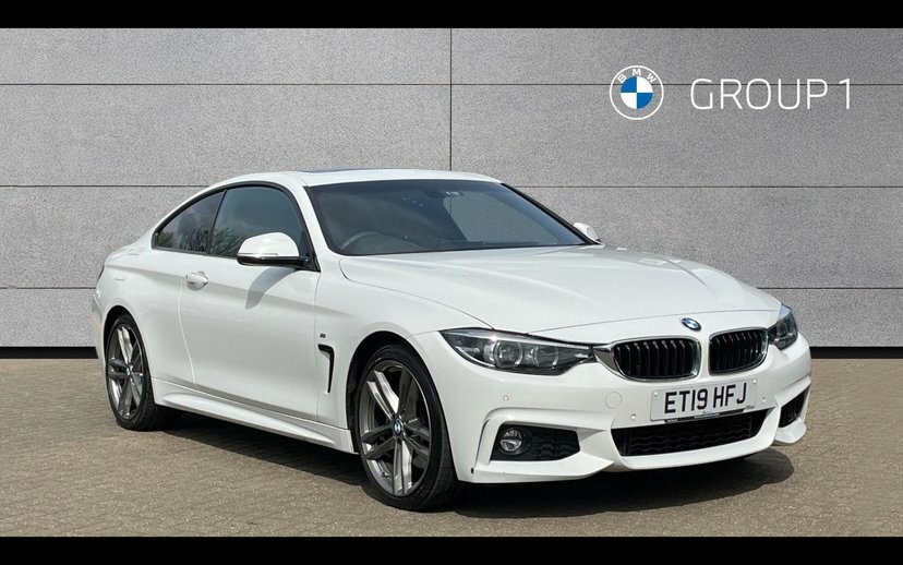BMW 4 Series Gran Coupe 420I M Sport Coupe White
