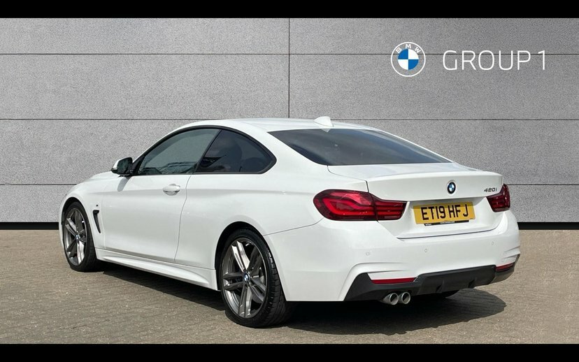 BMW 4 Series Gran Coupe 420I M Sport Coupe White #2