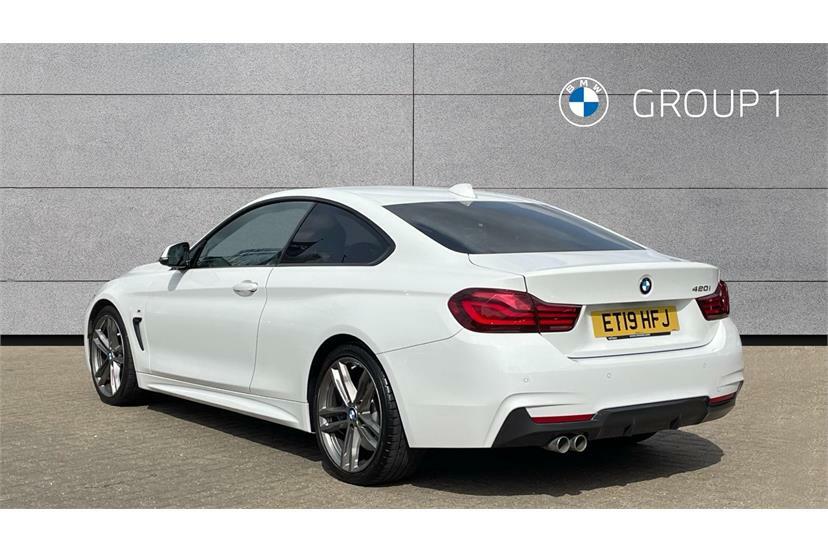 BMW 4 Series 420I M Sport Professional Media White #2