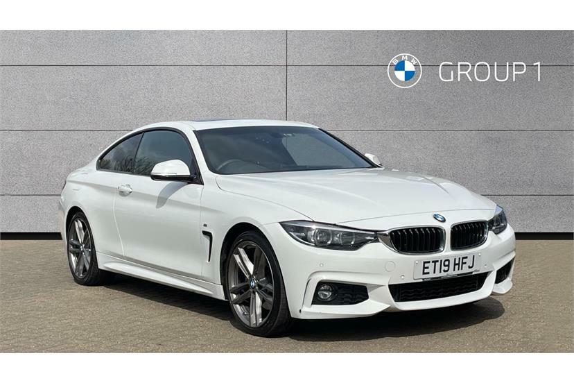 BMW 4 Series 420I M Sport Professional Media White