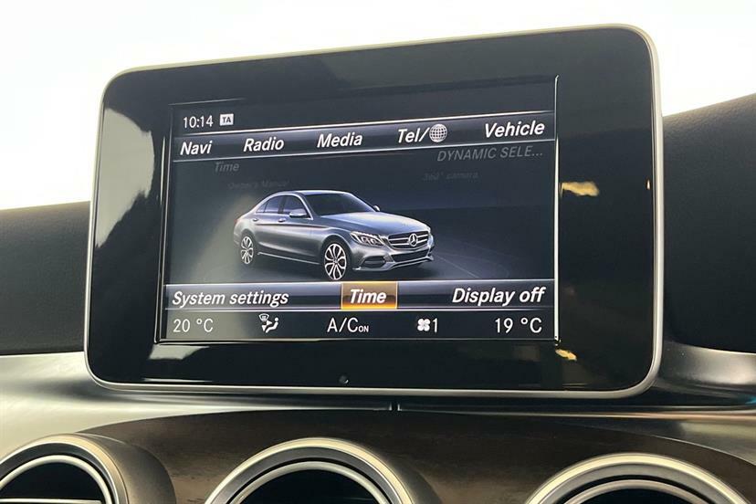 Mercedes-Benz C Class C 220 D Amg Line Premium Blue #19