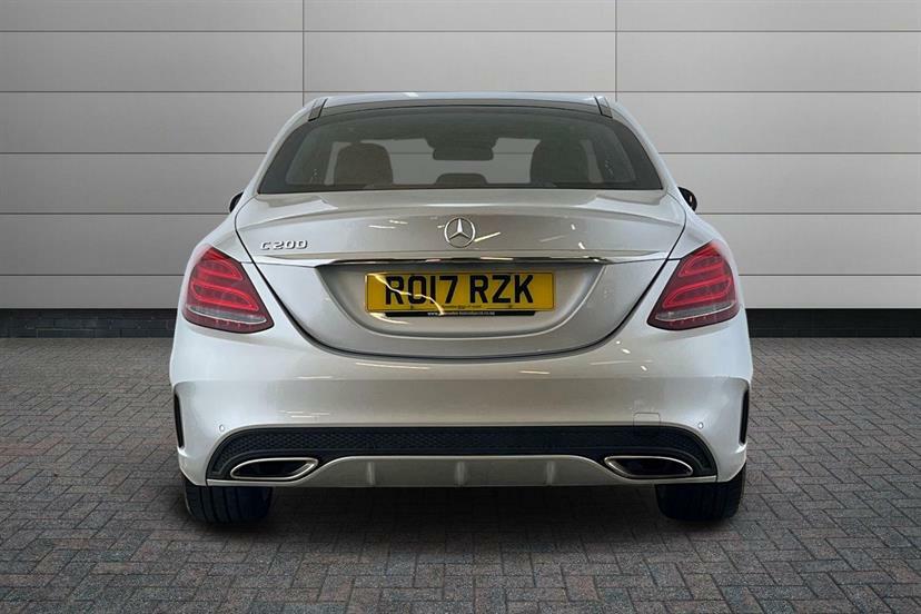 Mercedes-Benz C Class C 220 D Amg Line Premium Blue #12