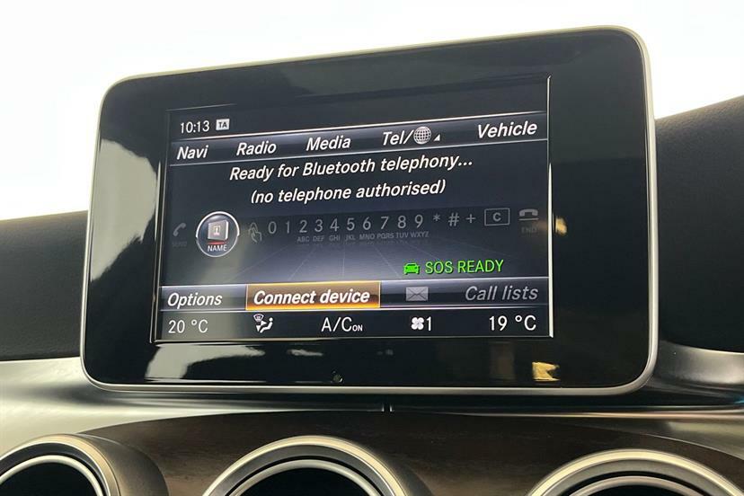 Mercedes-Benz C Class C 220 D Amg Line Premium Blue #15