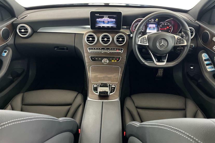 Mercedes-Benz C Class C 220 D Amg Line Premium Blue #7