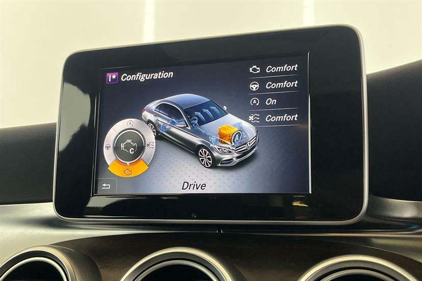 Mercedes-Benz C Class C 220 D Amg Line Premium Blue #17