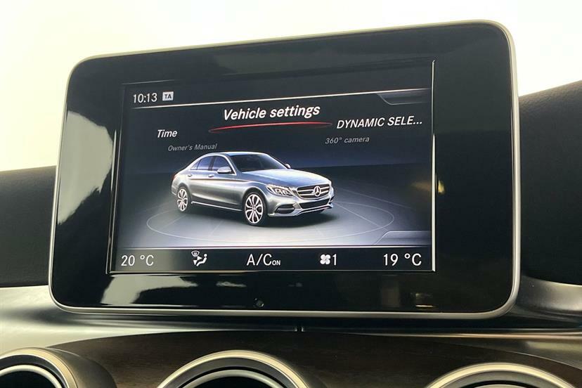 Mercedes-Benz C Class C 220 D Amg Line Premium Blue #16