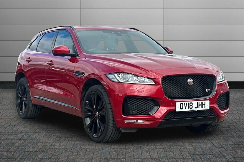 Jaguar F-Pace 3.0 D300 V6 S Suv Awd 300 Ps Red