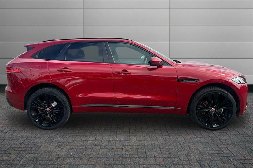 Jaguar F-Pace 3.0D V6 S Awd Red #4