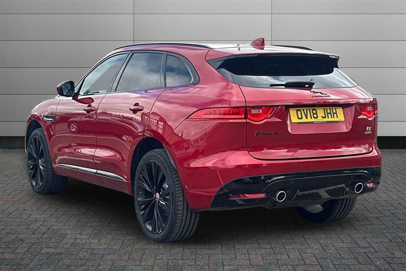 Jaguar F-Pace 3.0D V6 S Awd Red #3