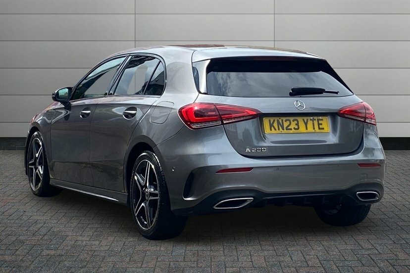 Mercedes-Benz A Class 1.3 A200 Amg Line Executive Hatchback KN23YTE Grey #2
