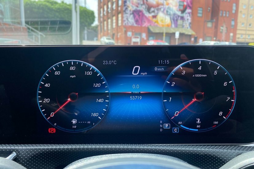 Mercedes-Benz A Class 1.3 A200 Amg Line Executive Hatchback KN23YTE Grey #6