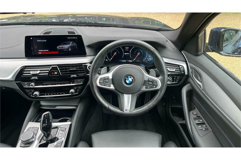 BMW 5 Series 530E M Sport Blue #5