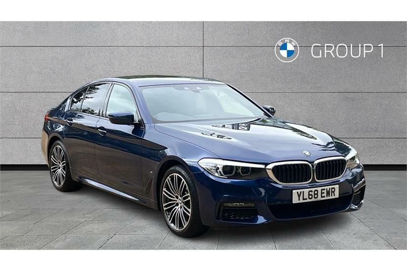 BMW 5 Series 530E M Sport Blue