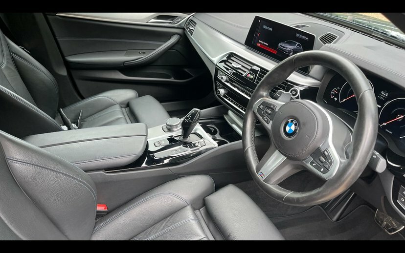 BMW 5 Series 530E M Sport Iperformance Saloon Blue #6
