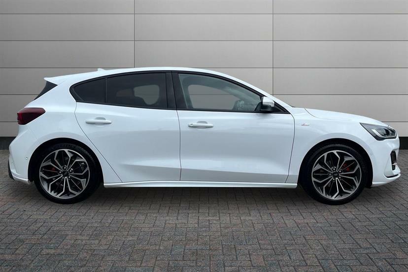 Ford Focus 1.0 Ecoboost Hybrid Mhev St-line X White #4