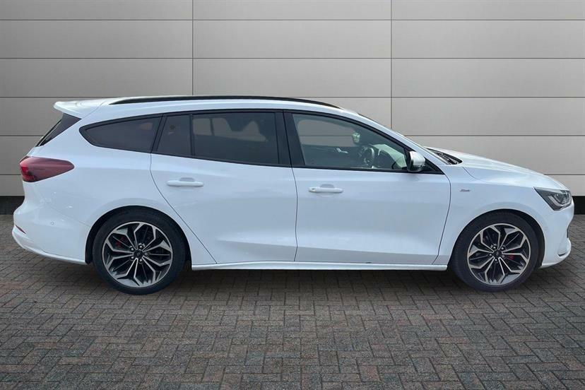 Ford Focus 1.0 Ecoboost Hybrid Mhev St-line X Edition White #4