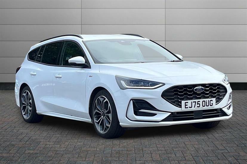 Ford Focus 1.0 Ecoboost Hybrid Mhev St-line X Edition White