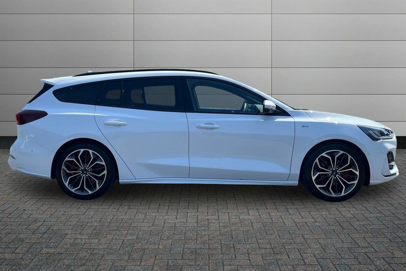 Ford Focus 1.0T Ecoboost Mhev St-line X Edition Estate Pe White #4