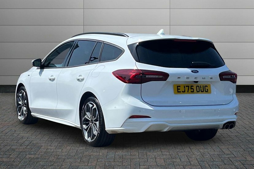 Ford Focus 1.0T Ecoboost Mhev St-line X Edition Estate Pe White #3