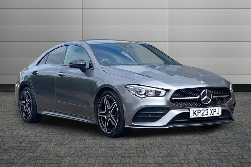 Mercedes-Benz CLA Class 1.3 Cla180 Amg Line Premium Coupe 7G- Grey