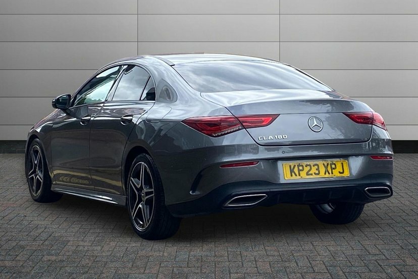 Mercedes-Benz CLA Class 1.3 Cla180 Amg Line Premium Coupe 7G- KP23XPJ Grey #2