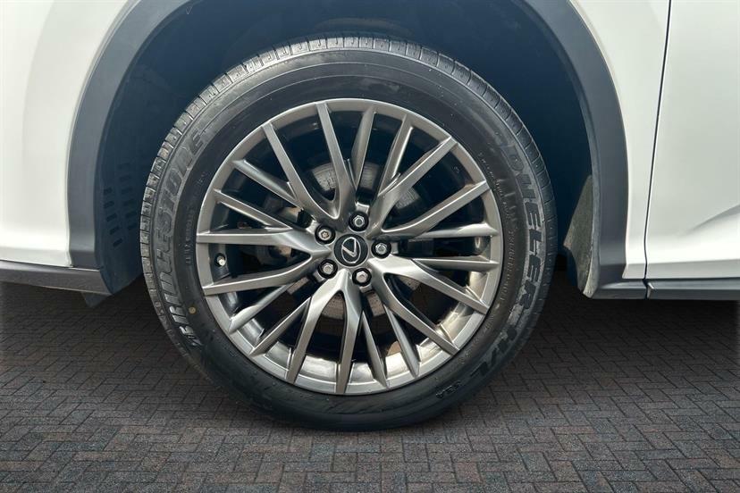 Lexus RX 450H 3.5 F-sport Cvt White #5