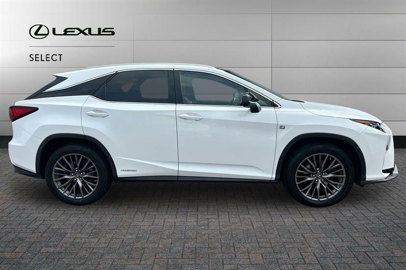 Lexus RX 450H 3.5 F-sport Cvt White #4