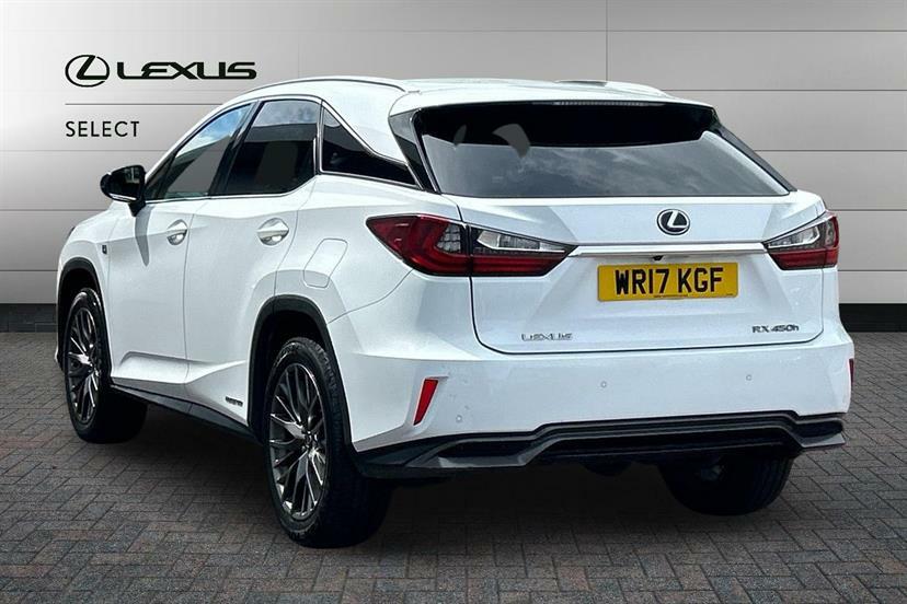 Lexus RX 450H 3.5 F-sport Cvt White #3