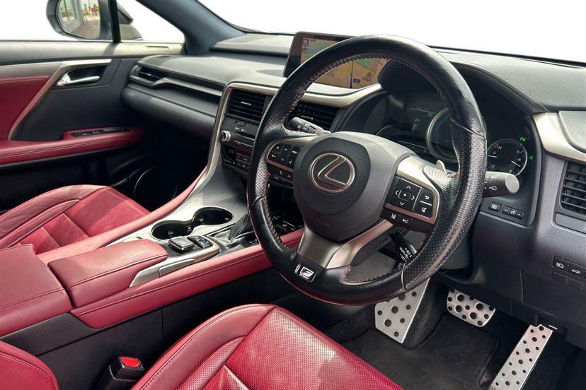 Lexus RX 450H 3.5 F-sport Cvt White #6