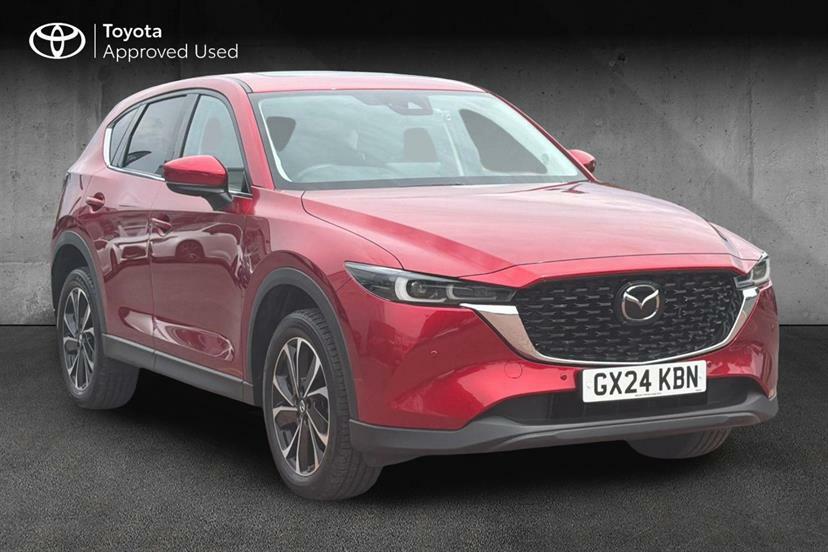 Mazda CX-5 2.0 E-skyactiv G Mhev Exclusive-line Red