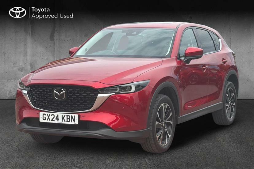 Mazda CX-5 2.0 E-skyactiv G Mhev Exclusive-line Red #3