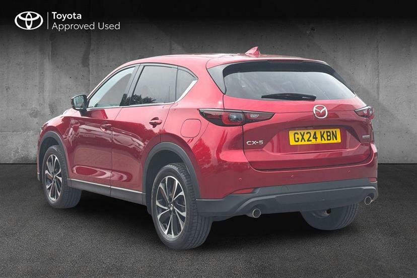 Mazda CX-5 2.0 E-skyactiv G Mhev Exclusive-line Red #4