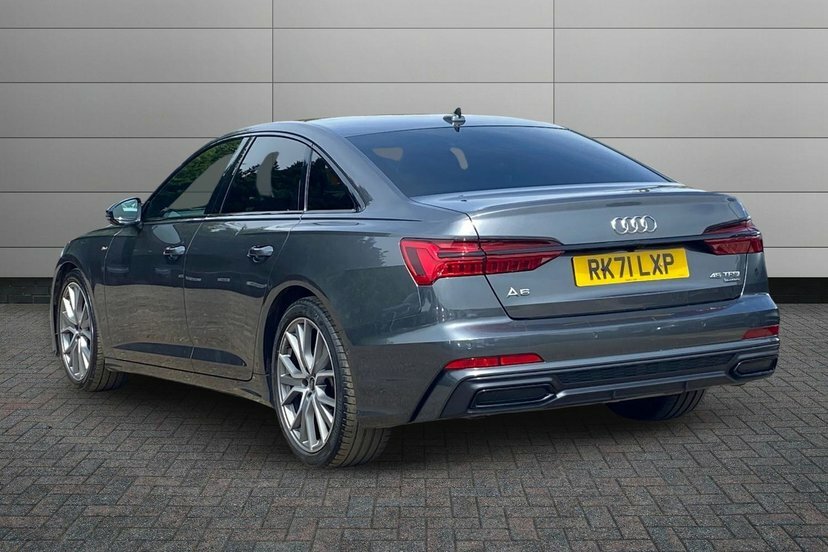 Audi A6 Saloon 2.0 Tfsi 45 Black Edition Saloon S Tron RK71LXP Grey #3