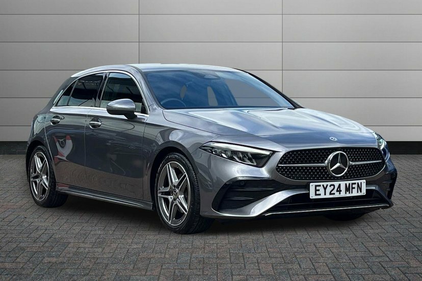 Mercedes-Benz A Class A200h Mhev Amg Line Executive EY24MFN Grey