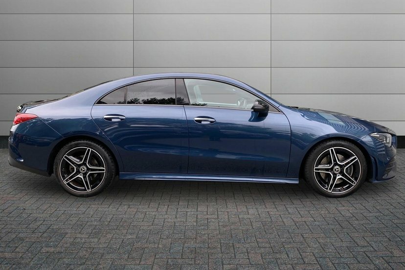 Mercedes-Benz CLA Class Cla200 Amg Line Premium Coupe KW72WDK Blue #3