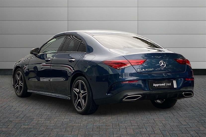 Mercedes-Benz CLA Class 200 Amg Line Premium Tip Blue #2
