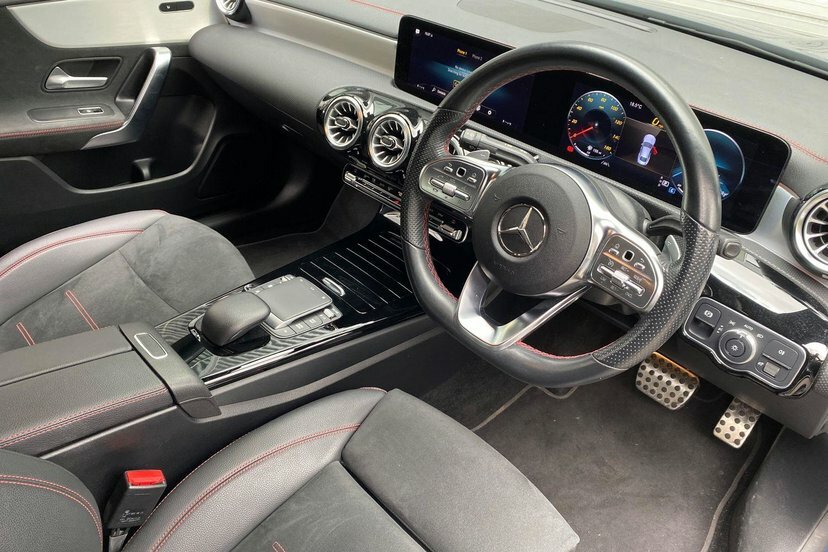 Mercedes-Benz CLA Class Cla200 Amg Line Premium Coupe KW72WDK Blue #5