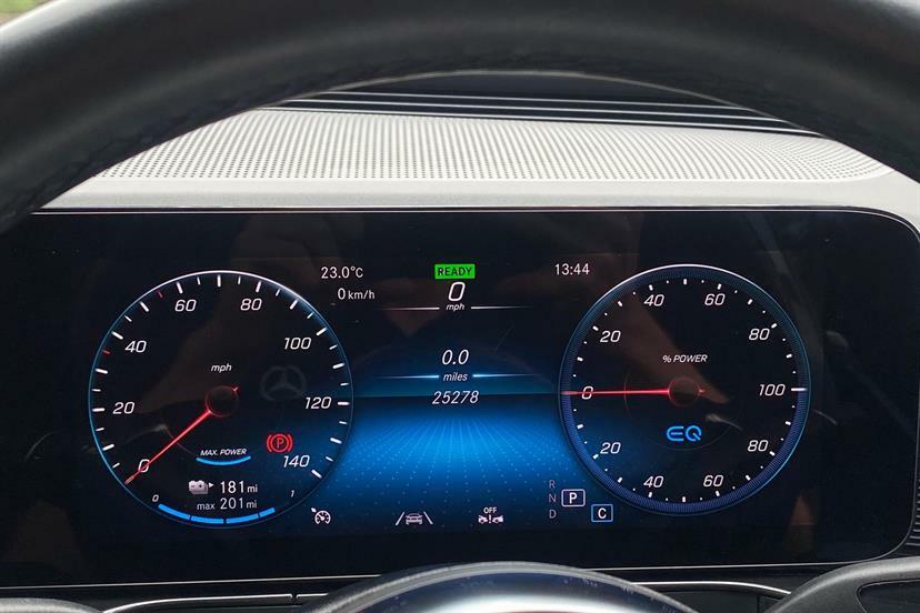 Mercedes-Benz EQC 400 300Kw Amg Line Edition 80Kwh Blue #4