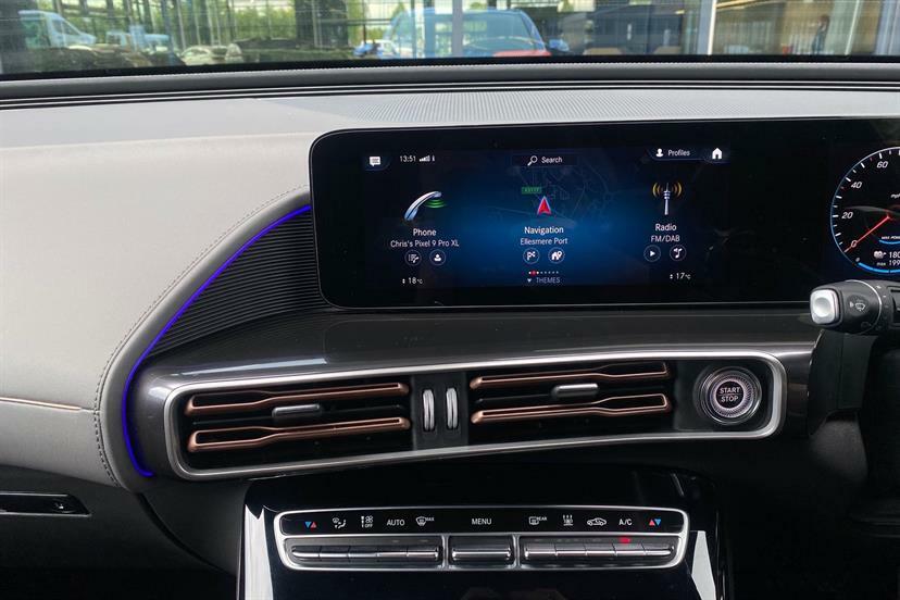 Mercedes-Benz EQC 400 300Kw Amg Line Edition 80Kwh Blue #6