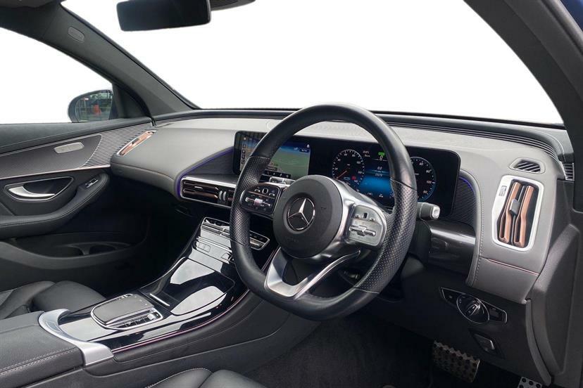 Mercedes-Benz EQC 400 300Kw Amg Line Edition 80Kwh Blue #3