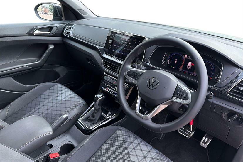 Volkswagen T-Cross 1.0 Tsi Black Edition Dsg Silver #5